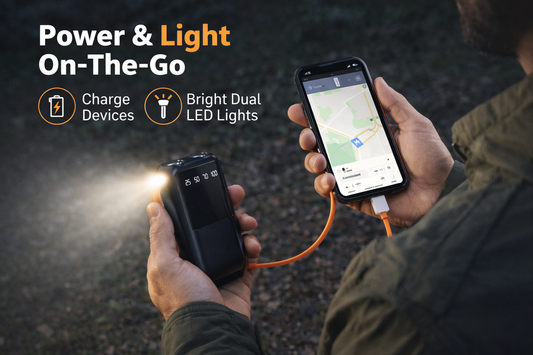 18650 Power Bank Fast Charging Powerbank Portable Battery Charger Powerbank for Iphone Xiaomi 4IN1 Mini Battery Storage Boxes