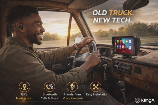 Portable 7-inch in-car smart screen